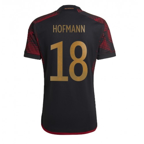 Germany Jonas Hofmann #18 Replica Away Stadium Shirt World Cup 2022 Short Sleeve